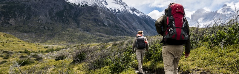 自行车运动员在山地赛段艰难爬坡