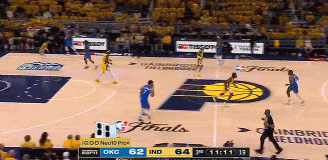 转瞬即逝！杰伦威&亚历山大下半场仅1分半联手6-0反超打停步行者